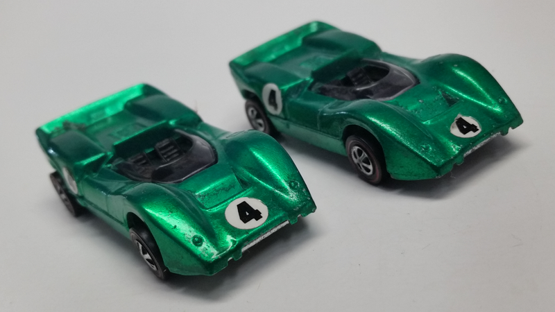 Illustration for article titled Hot Wheels McLaren M6A redline.